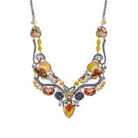 Collana Ayala Bar Donna Bright Sunset in Lega metallica Cristallo R3487 - R3487